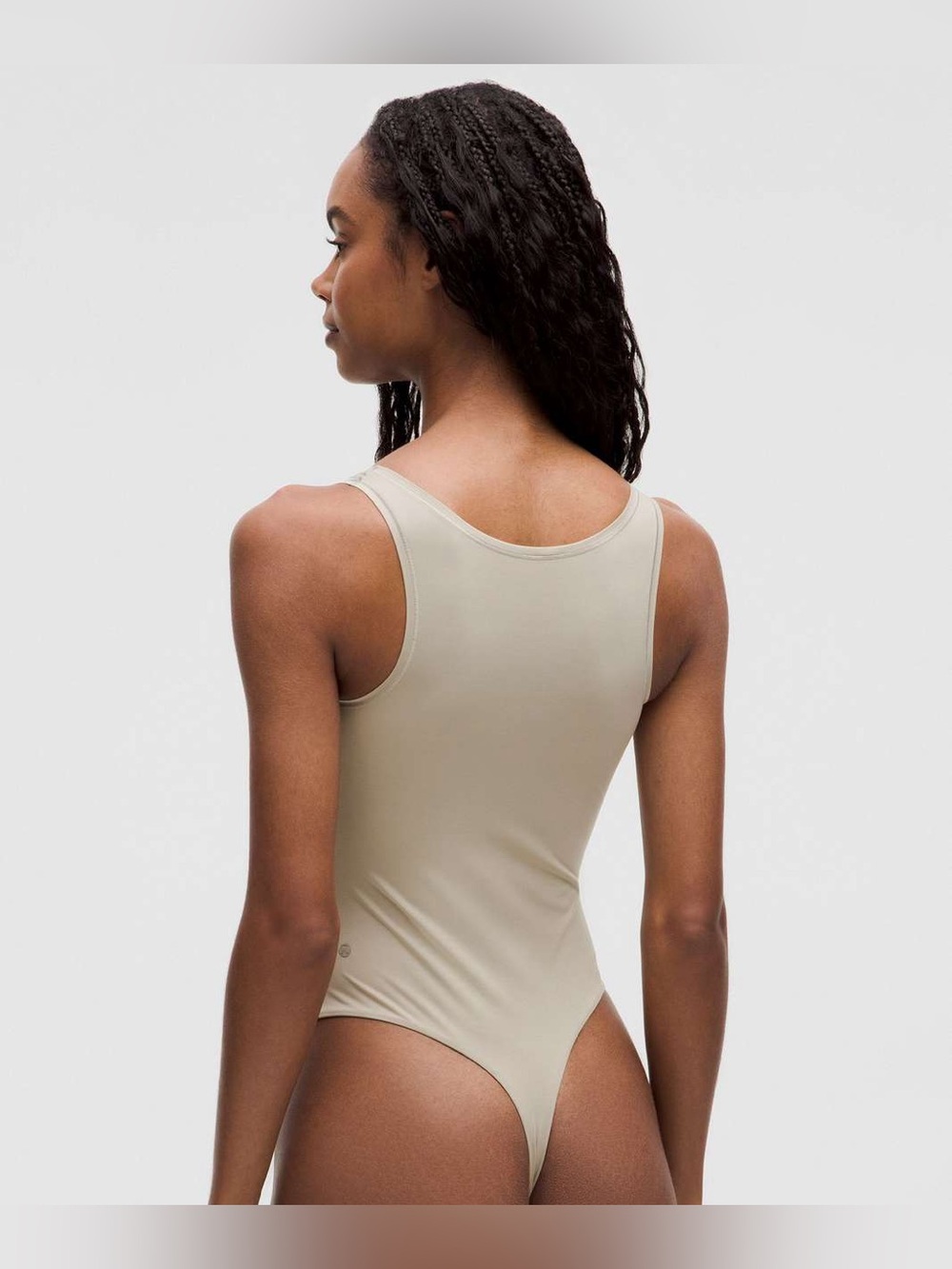 Lululemon Wundermost Ultra-Soft Nulu Square-Neck Sleeveless Bodysuit - Picture 2 of 6
